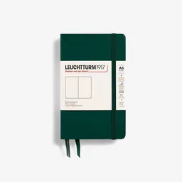 Leuchtturm1917 Cuaderno Pequeño Blanca Verde Hc