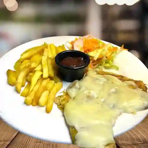 Asado de Pechuga Gratinada