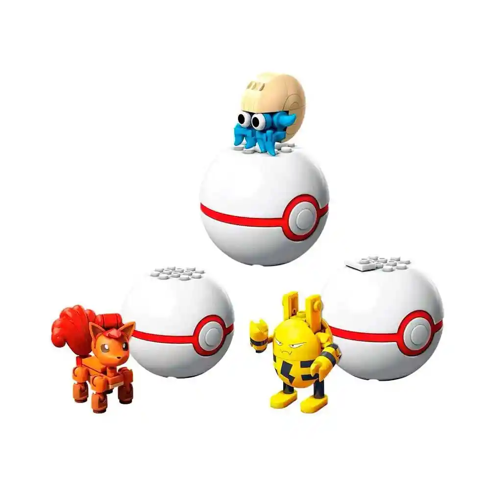 Mega Construx Figura Pokemón Moon & Sun