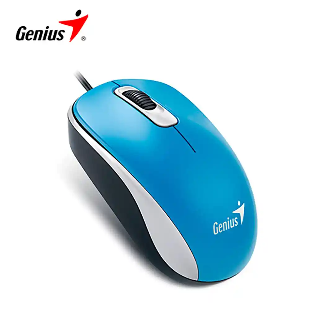 Genius Mouse Dx-110 Usb Azul Marino