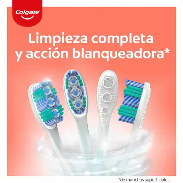 Cepillo de Dientes Medio Colgate 360° Luminous White x 5 Und