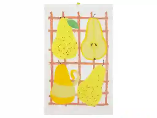 Paño de Cocina Velour Amarillo Casaideas