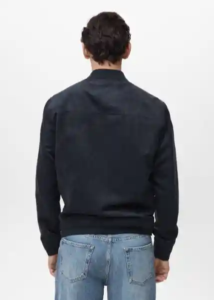 Chaqueta Bero Azul Noche Talla S Hombre Mango