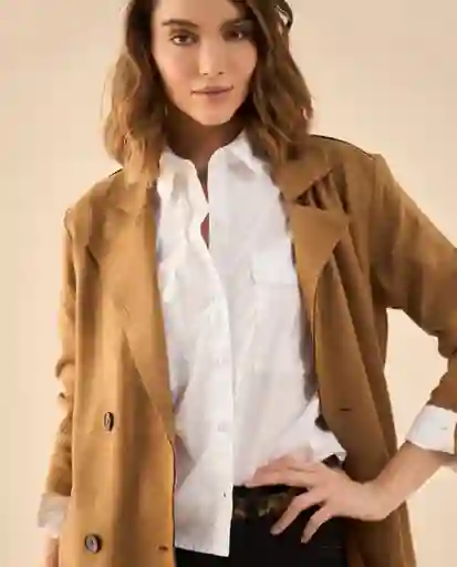 Camisa Blanco 0 Claro Talla L 612G014 Esprit