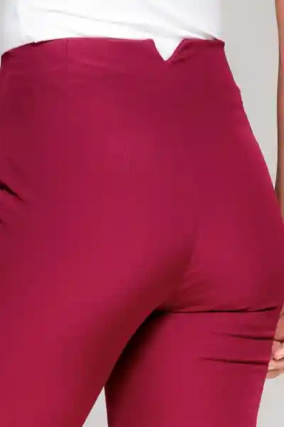 Pantalón Nadine Color Rojo Vino Talla 12 Ragged