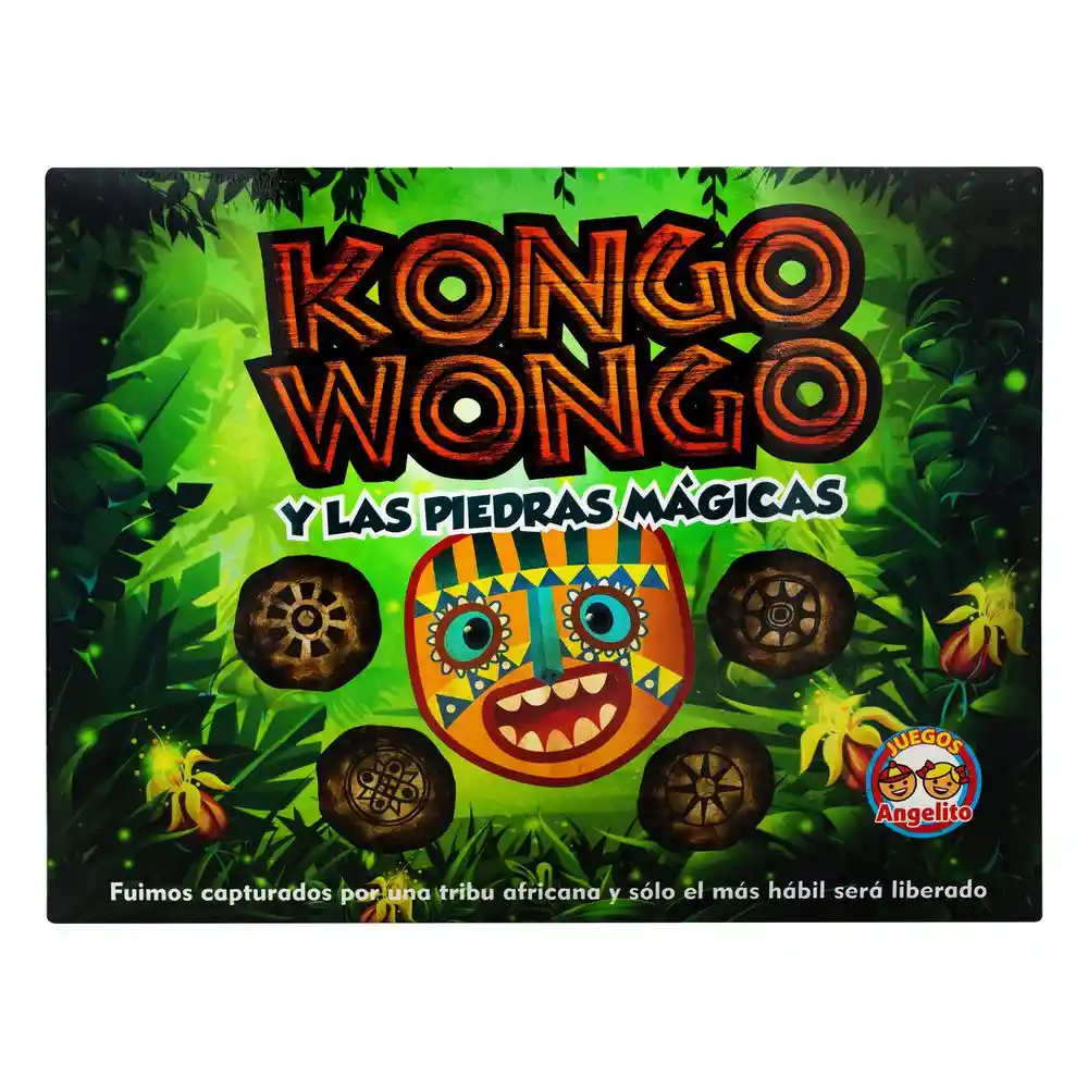 Angelito Juego De Mesa Kongo Wongo Y Las Piedras M�gicas