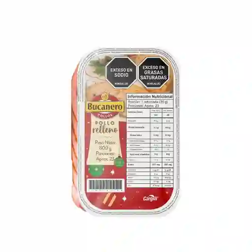 Bucanero Tipo Ek Pollo Relleno