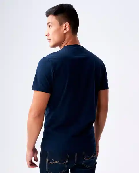 Camiseta Azul Talla Xs Hombre Americanino 840c000