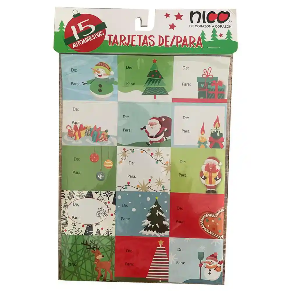 Tarjeta de Para Pnn Nico Pnn