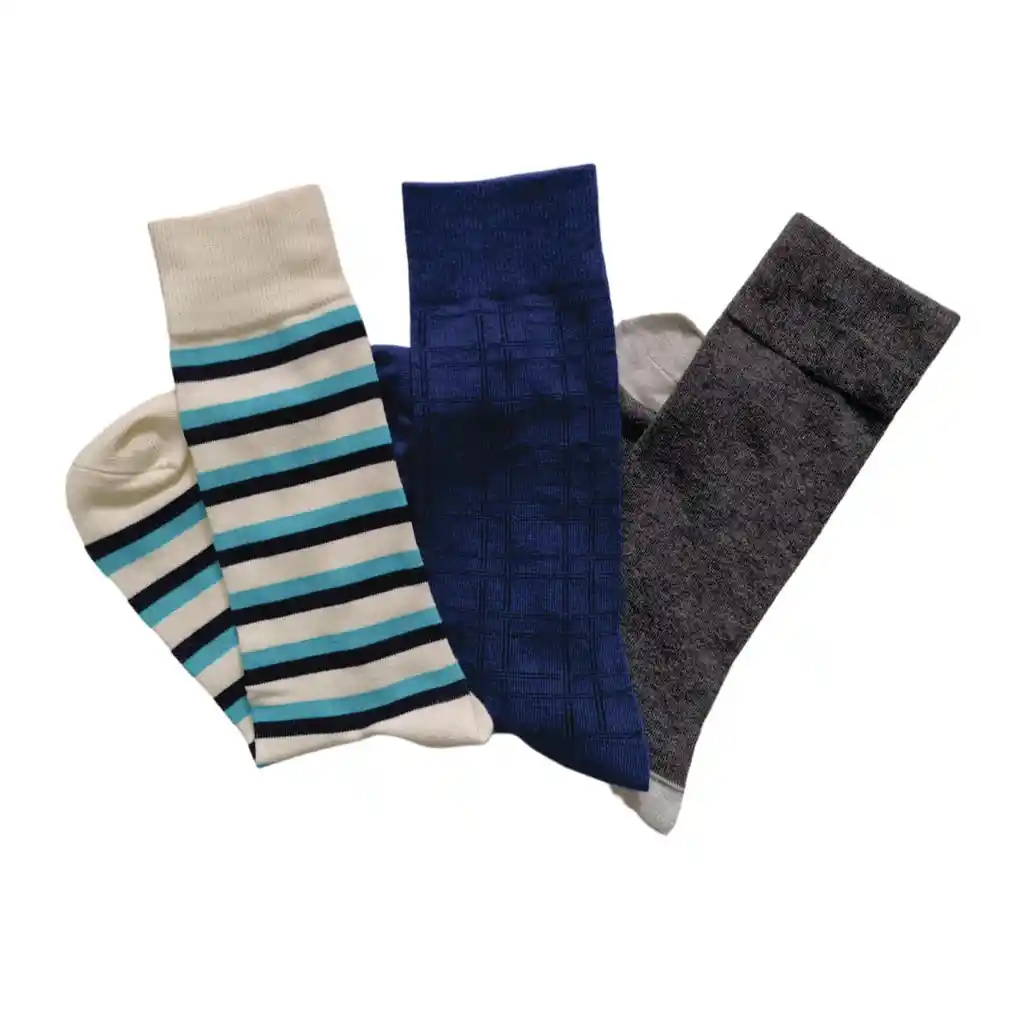 Media Casual Diseño Caballero Ref62233x3 Yourban Talla 10-12