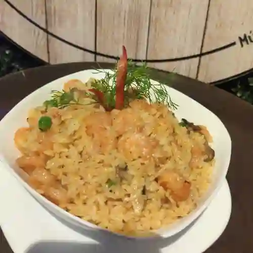 Arroz con Camarones