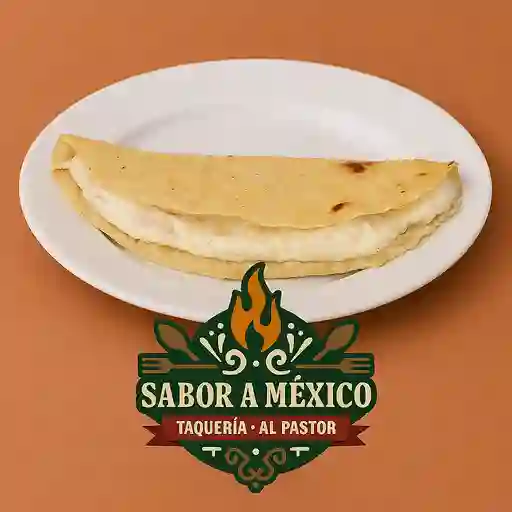 Quesadilla de queso mozzarella