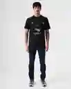 Camiseta Hombre Negro Talla XXL 842G090_NEG194004 Americanino