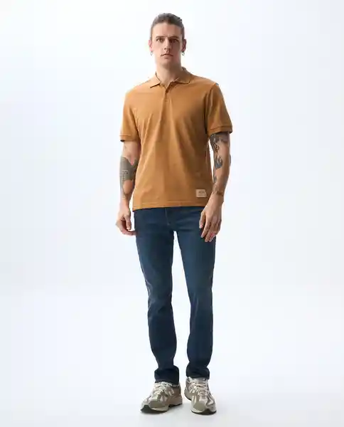 Camiseta Hombre Café Talla M 801G008_CAF161336 Americanino