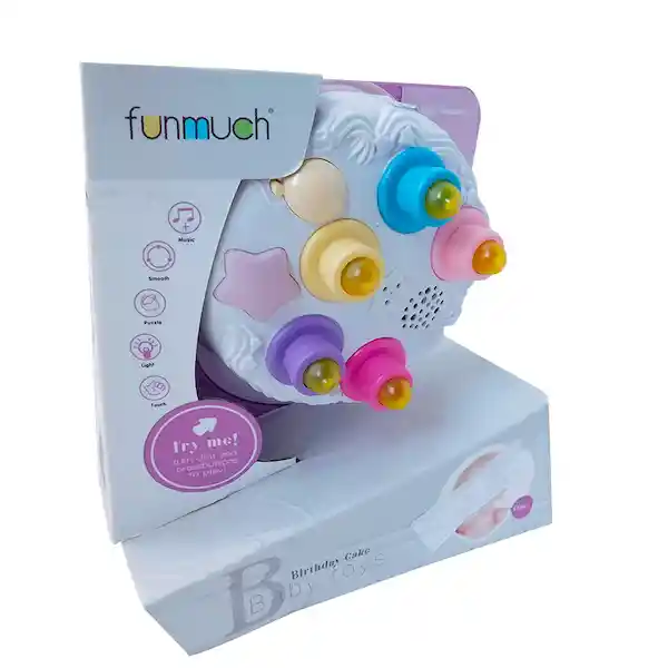 Faroplay Juguete Funmuch Pastel Musical Con Luces