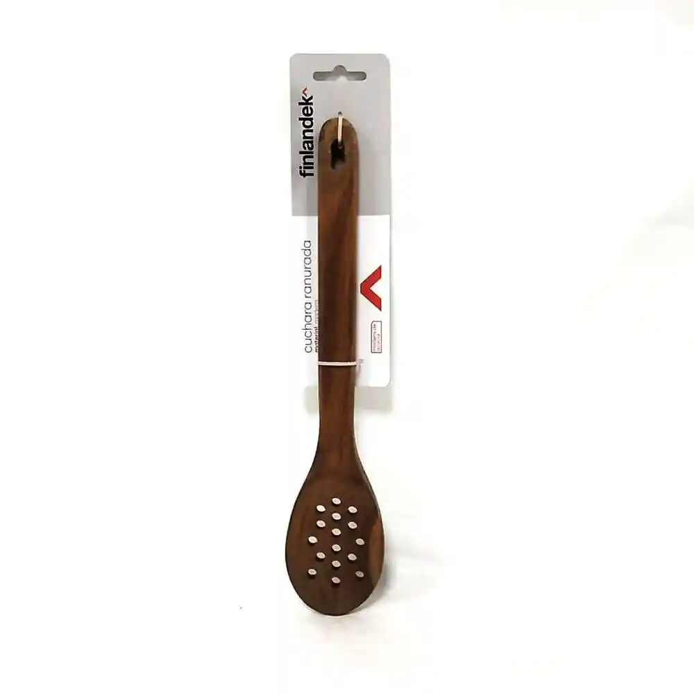 Cuchara Ranurada de Madera Finlandek T225002a2
