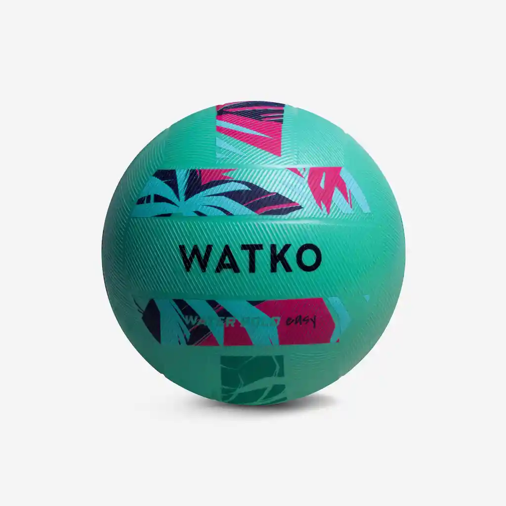 Balón de Waterpolo Para Aprender a Jugar Watko Grip 100 Verde Menta