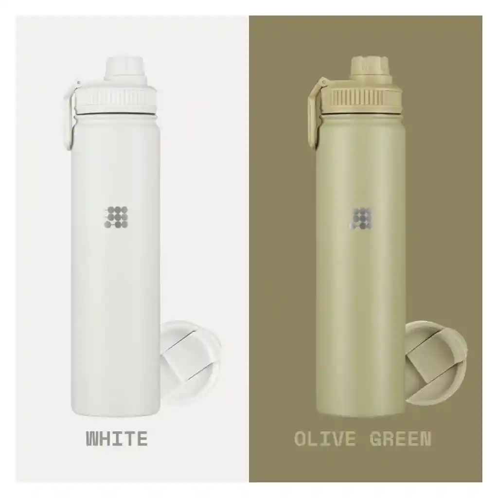 Botella Acero Inoxidable Hydro Cthb24-7 Cubitt Blanco