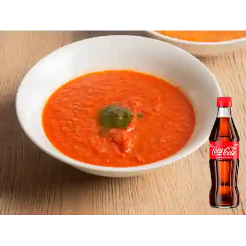 Combo Sopa de Tomate + Coca-cola Sabor Original 300 ml