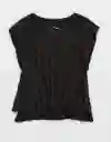 Camiseta Aerie Gris Talla Medium 3854005 American Eagle