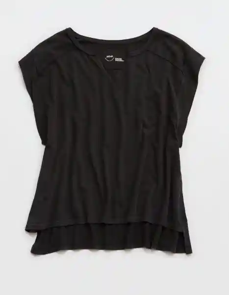 Camiseta Aerie Gris Talla Medium 3854005 American Eagle