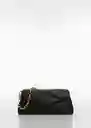 Bolso G Rain Negro Mujer Mango