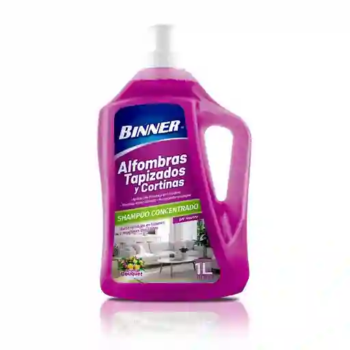 Binner Shampoo Para Alfombras Y Cortinas