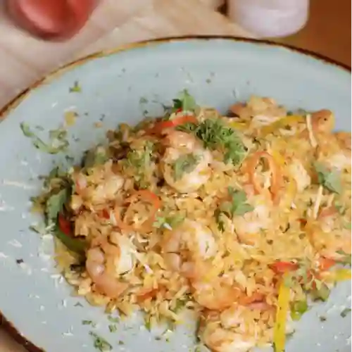 Arroz de Camarones