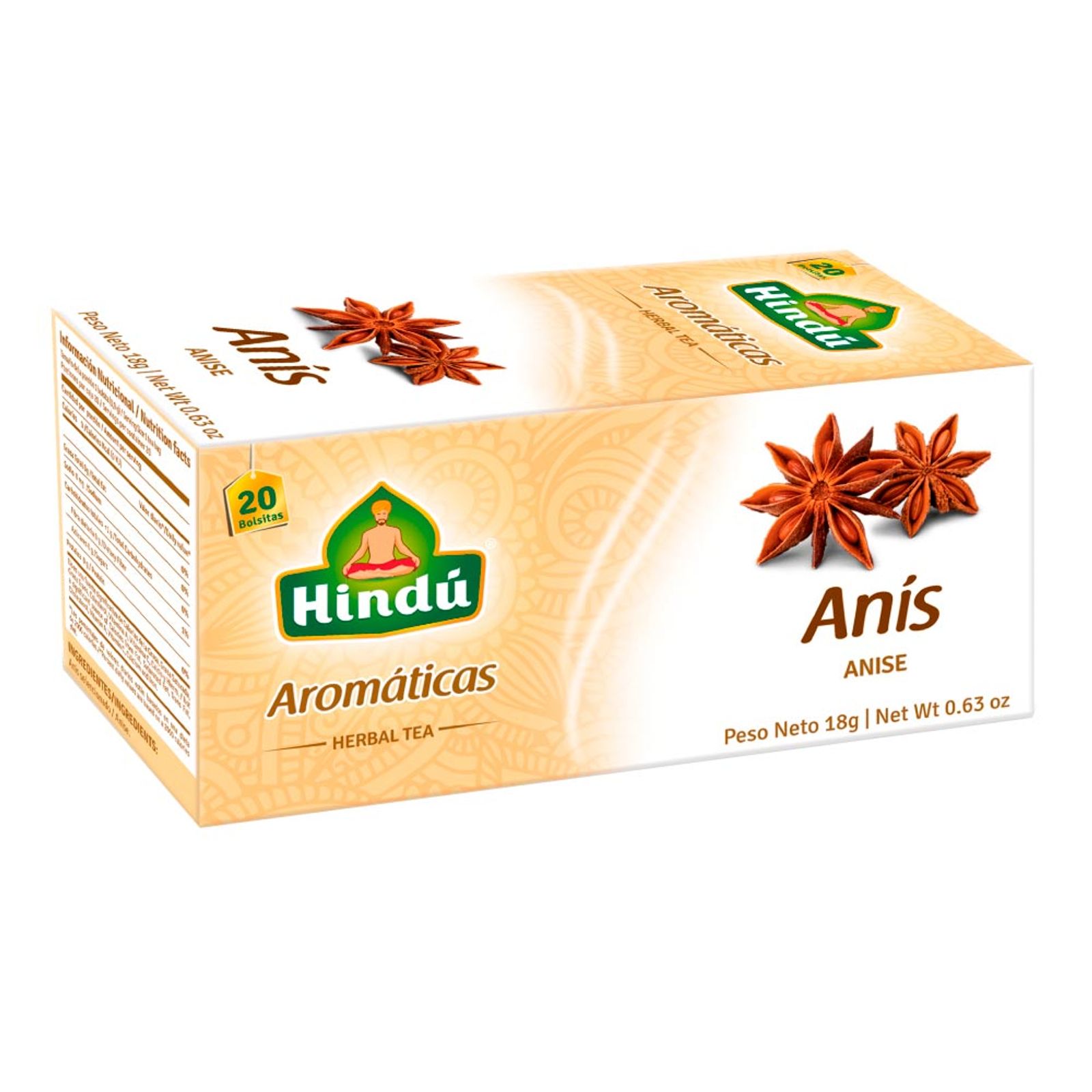 Hindu Aromáticas Herbales de Anís 20 und