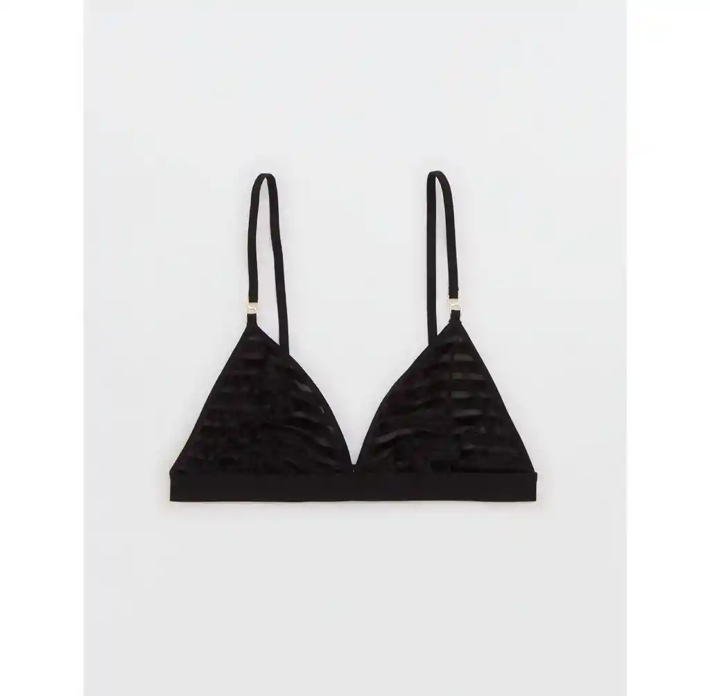 Bralette Negro Suave y Fácil Small American Eagle