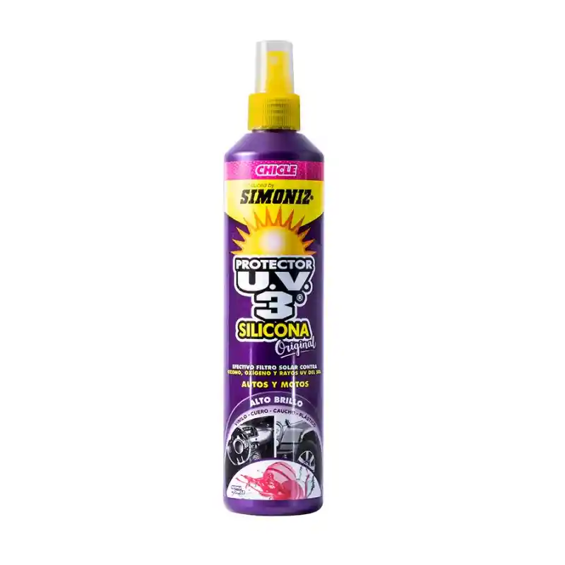 Simoniz Silicona Uv3 Chicle 300 mL