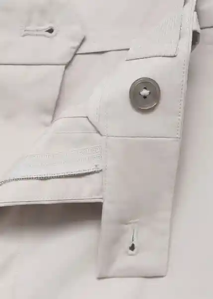 Pantalón Jon Hielo Talla 42 Hombre Mango