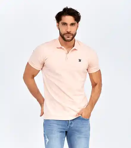 Unser Camiseta Polo Rosado Talla XL 823772