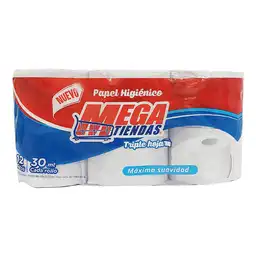 Papel Higiénico Triple/Hoja Megatiendas