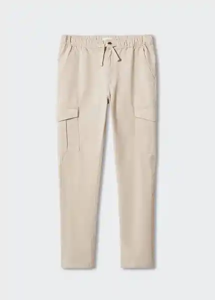 Pantalón Corto 2 Beige Talla 22 Mango Teen Boy Mango