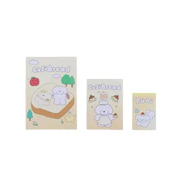 Cuaderno Con Costura Gujiguji Beige Miniso