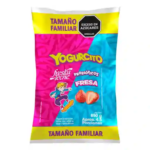 Yogurt Entero Dulce Fresa Freskaleche