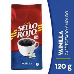 Sello Rojo Café Tostado Molido Aroma Vainilla