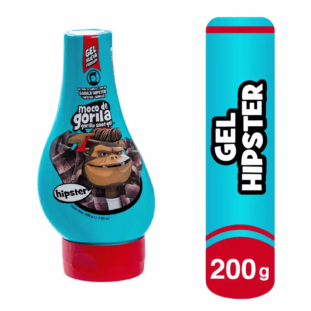 Moco De Gorila Gel Hipser Para Cabello