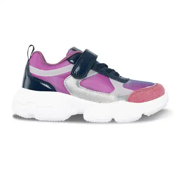 Los Gomosos Tenis Hurily Mujer y Niña Morado Talla 32