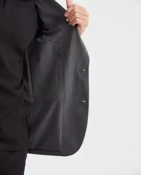 Blazer Tech Gris Imán Oscuro Talla L Chevignon
