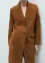 Abrigo Tommy Camel Talla S Mujer Mango
