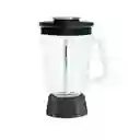 Imusa Licuadora Negra Powermix Glass 5 Velocidades