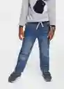 Jeans Carles Tejano Medio Talla 69 Niños Mango