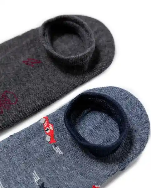 Pack Medias Invisible L. Masculino T. 10-12 Sur999997 Chevignon