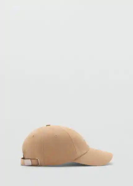 Gorra Slow Beige Talla 99 Mujer Mango