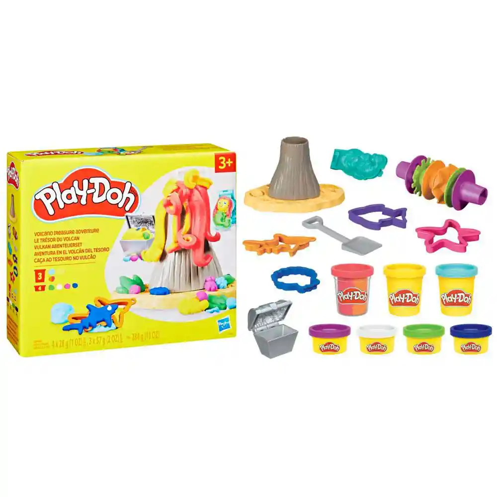 Play-Doh Masa Para Moldear Aventura en el Volcan