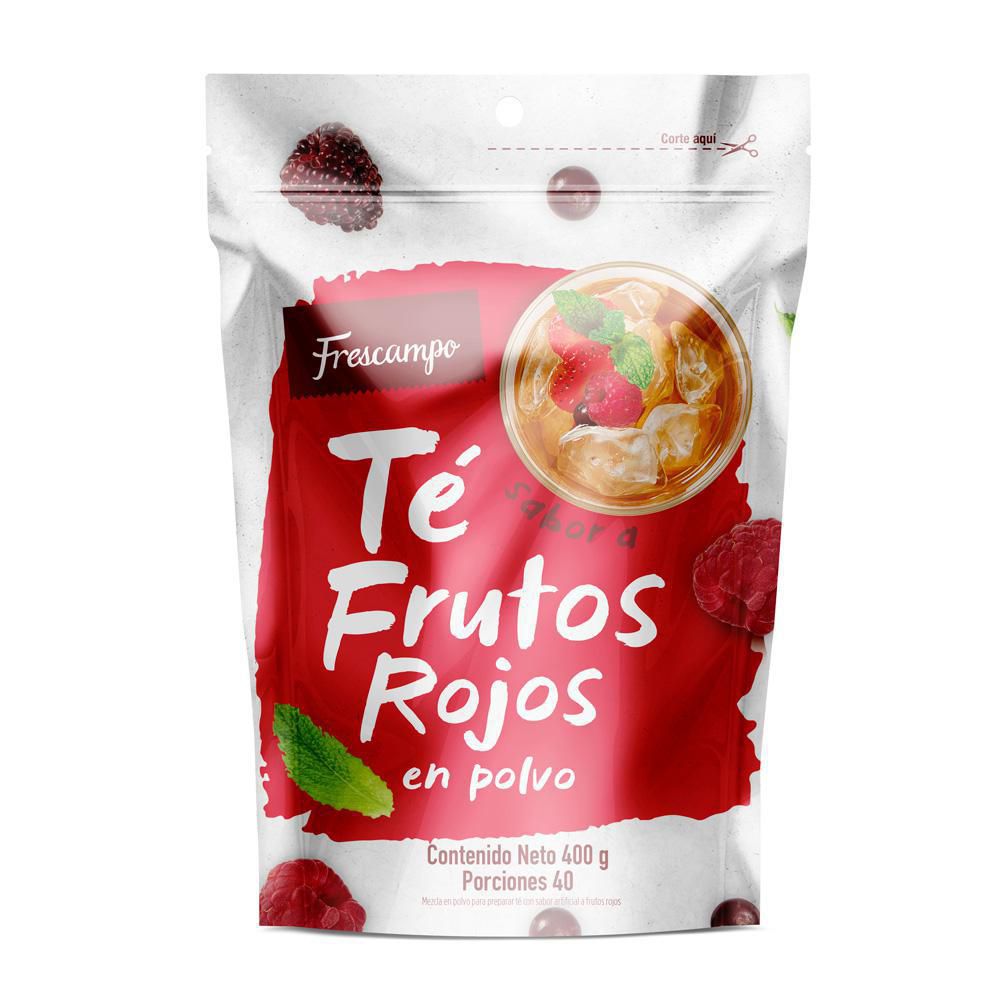 Frescampo Té en Polvo Sabor a Frutos Rojos 400 g