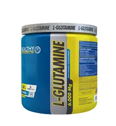 Healthy Sports L-Glutamine Suplemento Dietario en Polvo (6000 mg)