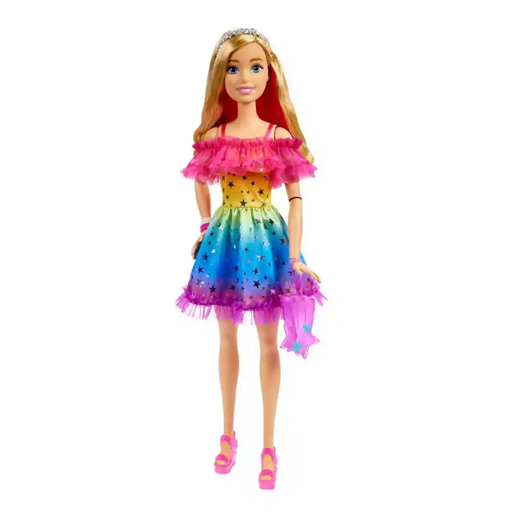 Muñeca Barbie 28" Rubia Ar Hjx98